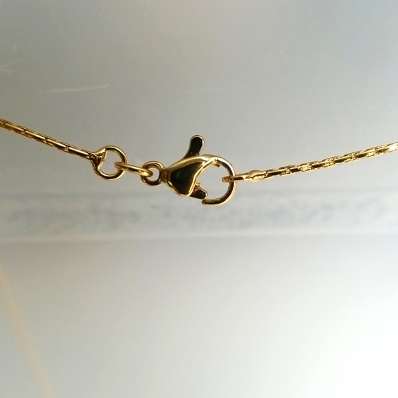 New Necklace with star (Gold plated) - Picture 2 of 2